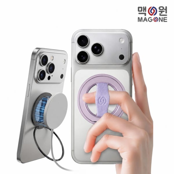 EWA 맥원 MAGONE 3세대 스마트폰 맥세이프 그립톡 거치대 핑거링