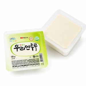 국산콩100% 연두부120g 웰그로 참좋은우리연두부 120g, 24개