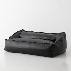 마켓비 앰보 2인 빈백소파 LS045 블랙