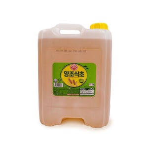 태신푸드 오뚜기 양조식초 18L 100% 발효식초 업소용 대용량