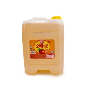 태신푸드 오뚜기 2배 사과식초 18L 100% 발효식초 업소용 대용량