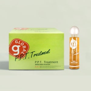 글로벌 케라틴 PPT 헤어앰플 손상모 트리트먼트 앰플 일반, 30ml, 20개