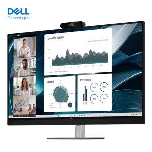 Dell P4326QEB 4K UHD IPS 웹캠/스피커 장착 대형 모니터 USB-C 지원