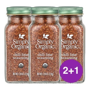 Simply Organic 칠리 라임 시즈닝 119g, 3개