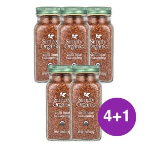 Simply Organic 칠리 라임 시즈닝 119g, 5개