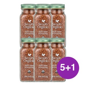 Simply Organic 칠리 라임 시즈닝 119g, 6개
