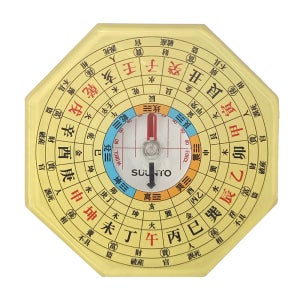 풍방 하남풍수 팔각 순토 6층 패철 지름93mm 전문휴대나경 최고급 순토 나침반 채용