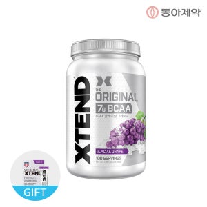 [10포 추가증정] 엑스텐드 BCAA 7,000mg x 50서빙 제로슈가 아미노산 포도, 1490g, 1개