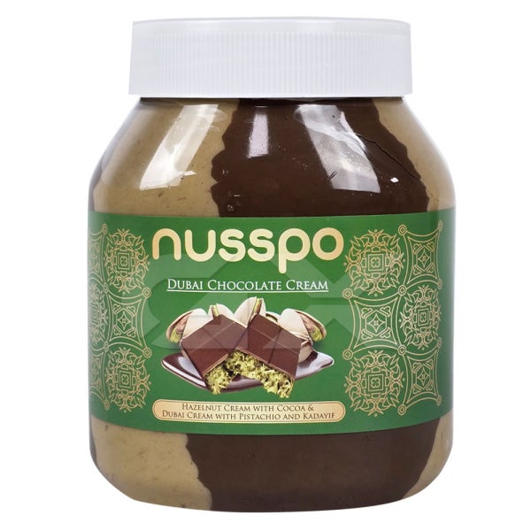 NUSSPO 누스포 두바이 초콜릿 스프레드 피스타치오 크림 1kg