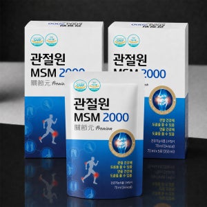 관절원 프리미엄 MSM 2000 통증 염증 70ml 30포, 2개