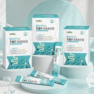 웰러스 폴리시아 모유 유래 장건강 유산균 프롤린 2g 30포, 3개