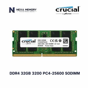 마이크론 노트북 메모리 DDR4 32GB 3200 PC4 25600 SODIMM