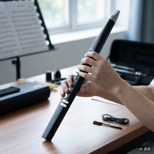 전자 색소폰 미니 디지털 초보자용 디지털 관악기 입문용 리코더 플루트 패키지 1 세트
