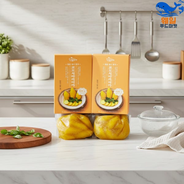 웨일푸드마켓 코모치야리이까 600g