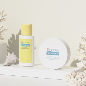 오가닉그라운드 유기농 선크림 논나노 무기자차 선크림50ml +선쿠션 15g SPF50+ PA++++