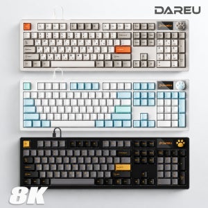 다얼유 8K 키보드 A104 PRO V2 라떼축