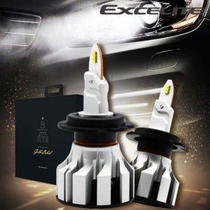 [합법튜닝인증] i40 i40살룬 11-19년 엑셀라이트 골드라벨 H7 LED 전조등