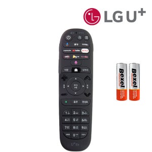LG 유플러스 IPTV 통합 리모컨 정품 (건전지 포함)