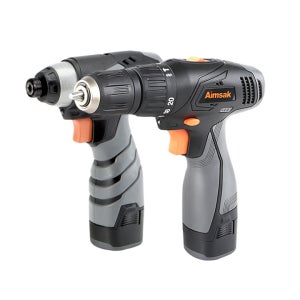 아임삭 충전 전동 콤보키트 임팩드릴 해머 AO-414TM II 3G 2.0Ah