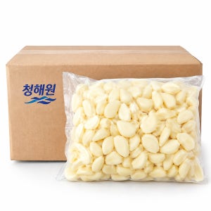 청해원 냉동 알마늘 10kg 업소용 식당용 대용량