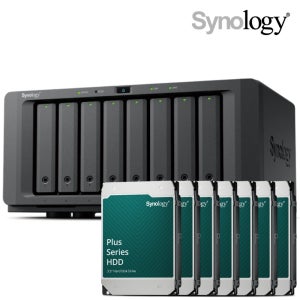 시놀로지 나스 DS1825neo+ NAS 56TB [8TBx7] HDD HAT3320 포함