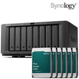 시놀로지 나스 DS1825neo+ NAS 96TB [16TBx6] HDD HAT3310 포함