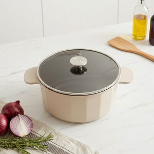 STOLTZ 슈톨츠 쿡웨어 IH 인덕션 양수냄비 24cm, 다크차콜