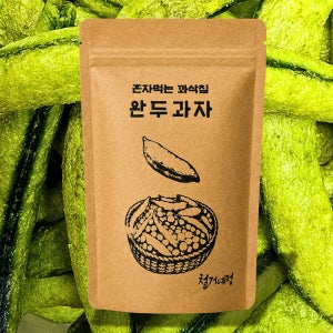 당뇨 간식 완두콩칩 동결건조 야채칩 완두 과자 혼자먹는 꽈삭칩 20g, 1개