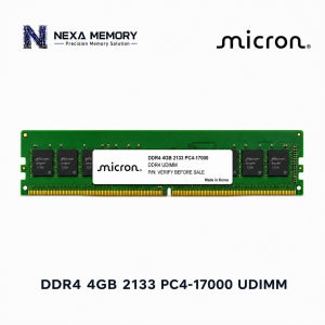 마이크론 데스크탑 메모리 DDR4 4GB 2133 PC4 17000 UDIMM