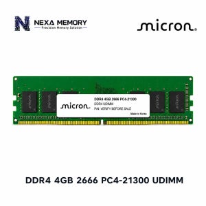 마이크론 데스크탑 메모리 DDR4 4GB 2666 PC4 21300 UDIMM