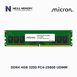 마이크론 데스크탑 메모리 DDR4 4GB 3200 PC4 25600 UDIMM