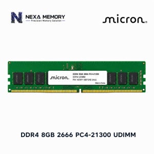 마이크론 데스크탑 메모리 DDR4 8GB 2666 PC4 21300 UDIMM