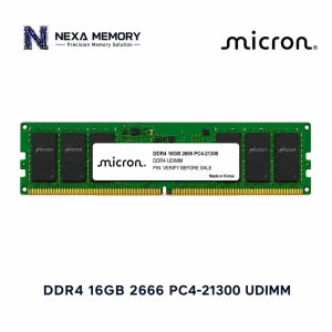 마이크론 데스크탑 메모리 DDR4 16GB 2666 PC4 21300 UDIMM