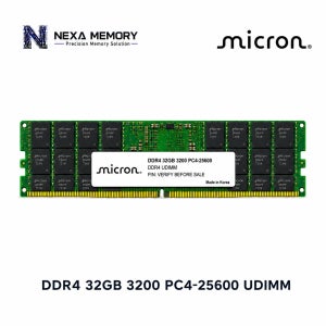 마이크론 데스크탑 메모리 DDR4 32GB 3200 PC4 25600 UDIMM