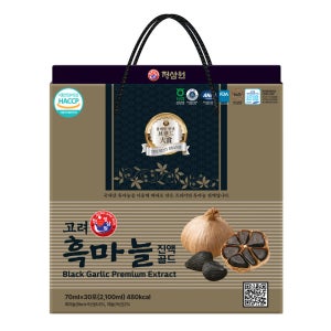 정삼원 고려 흑마늘 진액 골드 30포 70ml 기력회복