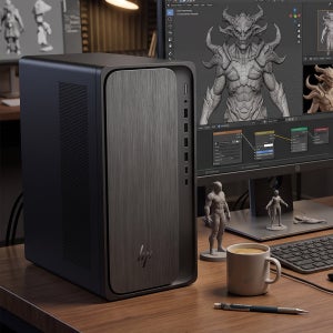 HP 옴니데스크 인텔 U5 225 M03-0038KR RTX3060(12GB) DDR5 64GB NVMe 2TB 윈도우11홈 사무용 게임용 학생 데스크탑