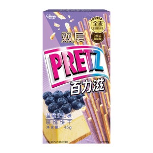 글리코 프리츠 스틱과자 블루베리 치즈맛, 41g, 5개