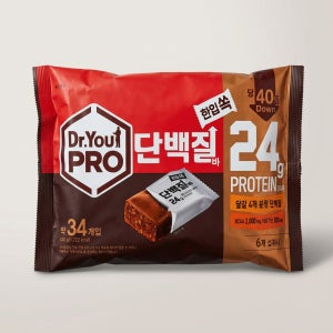 닥터유 프로 한입쏙 단백질바 운동 전 후 다이어트 영양간식 420g 1개