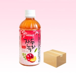 웰그린 스위츠 자두 녹차 340ml 20개 1박스 자두음료 녹차음료 업소용