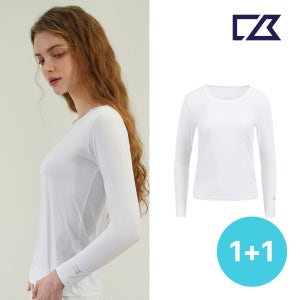 1+1 커터앤벅 여성 UV차단 기능성 냉감 쿨링 골프 이너웨어 자외선차단