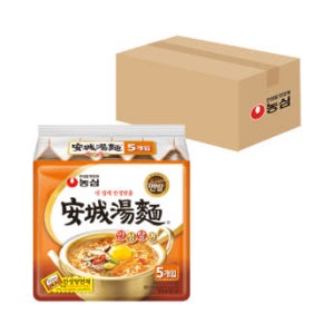 농심 라면 안성탕면, 125g, 20개