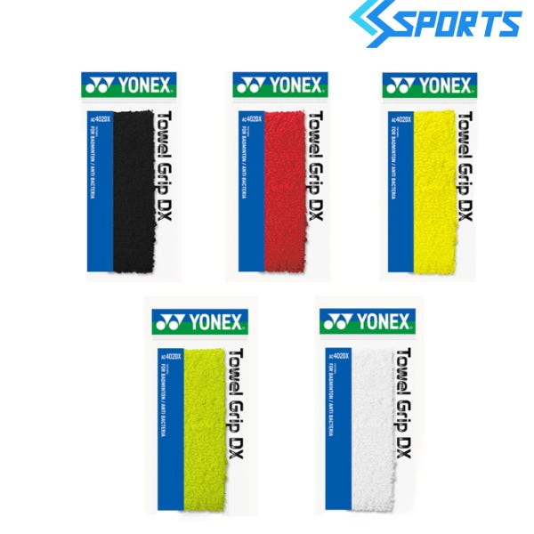 요넥스 타올그립 5개입 AC402DX 땀흡수그립