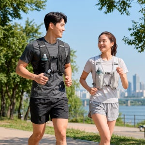 무야샵 초경량 러닝조끼 런닝가방 2color/ 트레일베스트 마라톤경량가방 달리기 등산