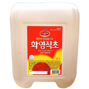화영 주방조미료 냉면용 좋은 건강 만능 풍미 전통 먹는 식초 양조 식초 18L 1개