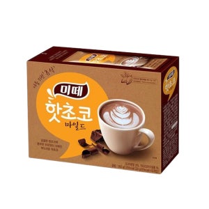 미떼 부드러운 음료 홈카페 업소용 풍미 가루 진한 코코아 핫초코 마일드 10T 1개