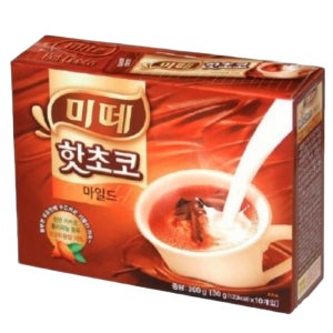 미떼 부드러운 초코파우더 업소용 음료 가루 진한 풍미 코코아 핫초코 마일드 10T 1개