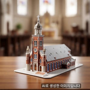 입체퍼즐 건축물 조립 건물 종이 3D 학생