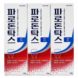 파로돈탁스 데일리 후로라이드 쿨링 민트 치약 (100gx6개)