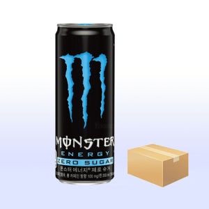 몬스터 에너지 제로슈거 355ml 24캔 1박스 에너지음료 무설탕