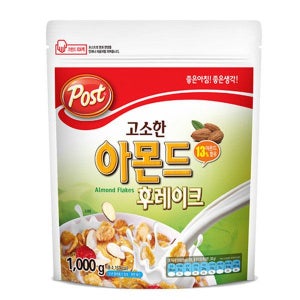조은하우스 포스트 씨리얼 아몬드 후레이크 1000g 968791